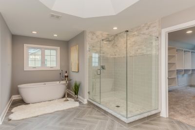 Open Floor Plan Shower
