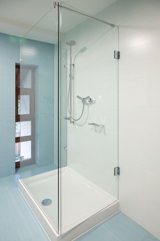 Minimalist Walk-In Shower